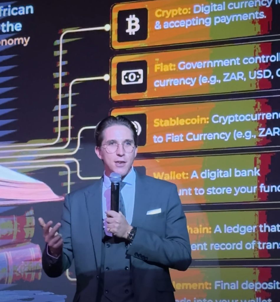 Presenting on Africa's digital economy